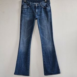 7 FOR ALL MANKIND "A" POCKET JEANS WOMEN'S SIZE 28